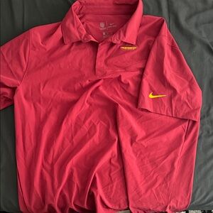 Nike Men's XL Washington football team Polo Shirt . Drifit material. New w/o tag